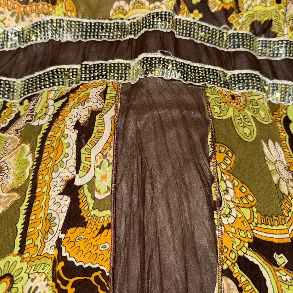 Bohemian Paisley Maxi Dress - Picture 2 of 4